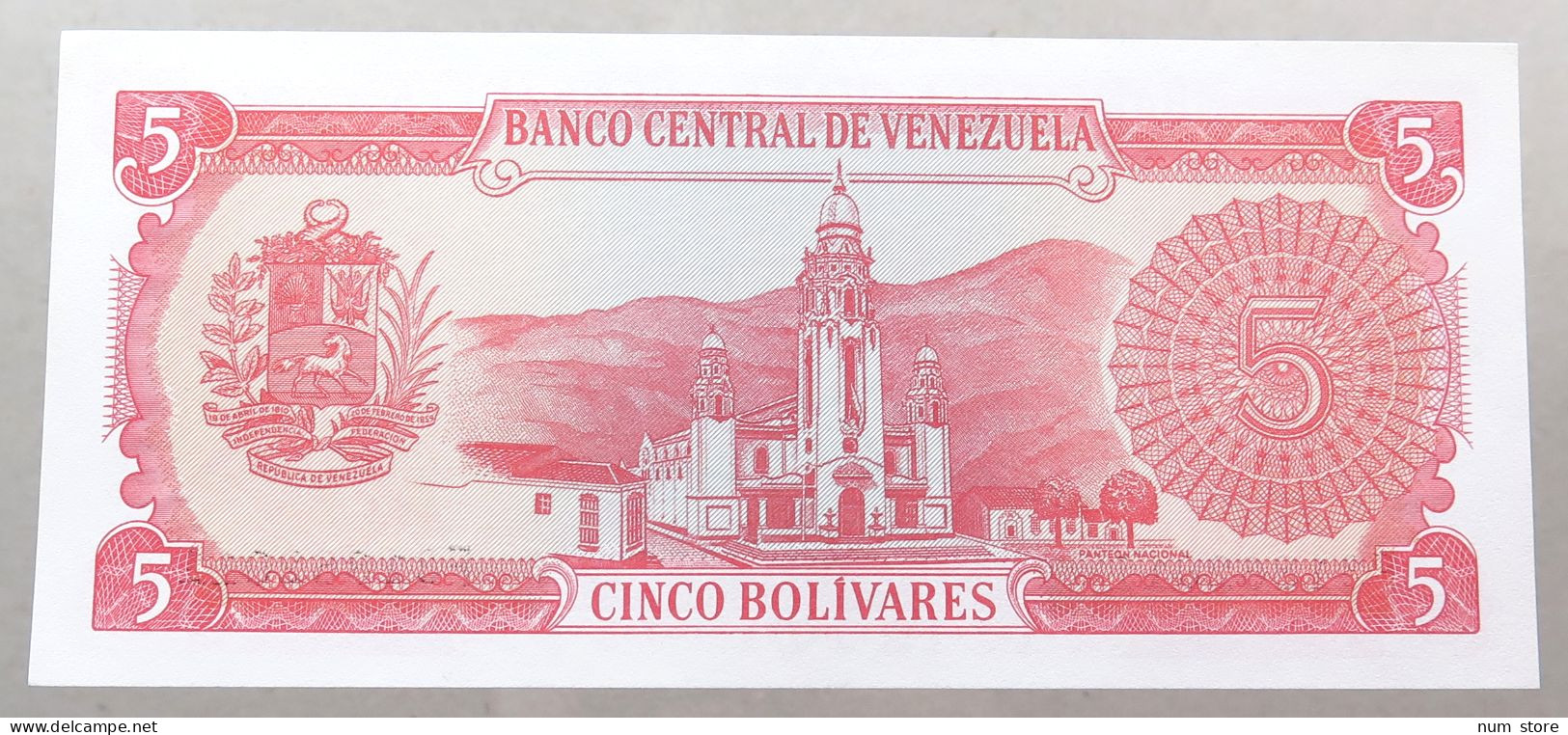 VENEZUELA 5 BOLIVARES 1989 TOP #alb049 1337 - Venezuela