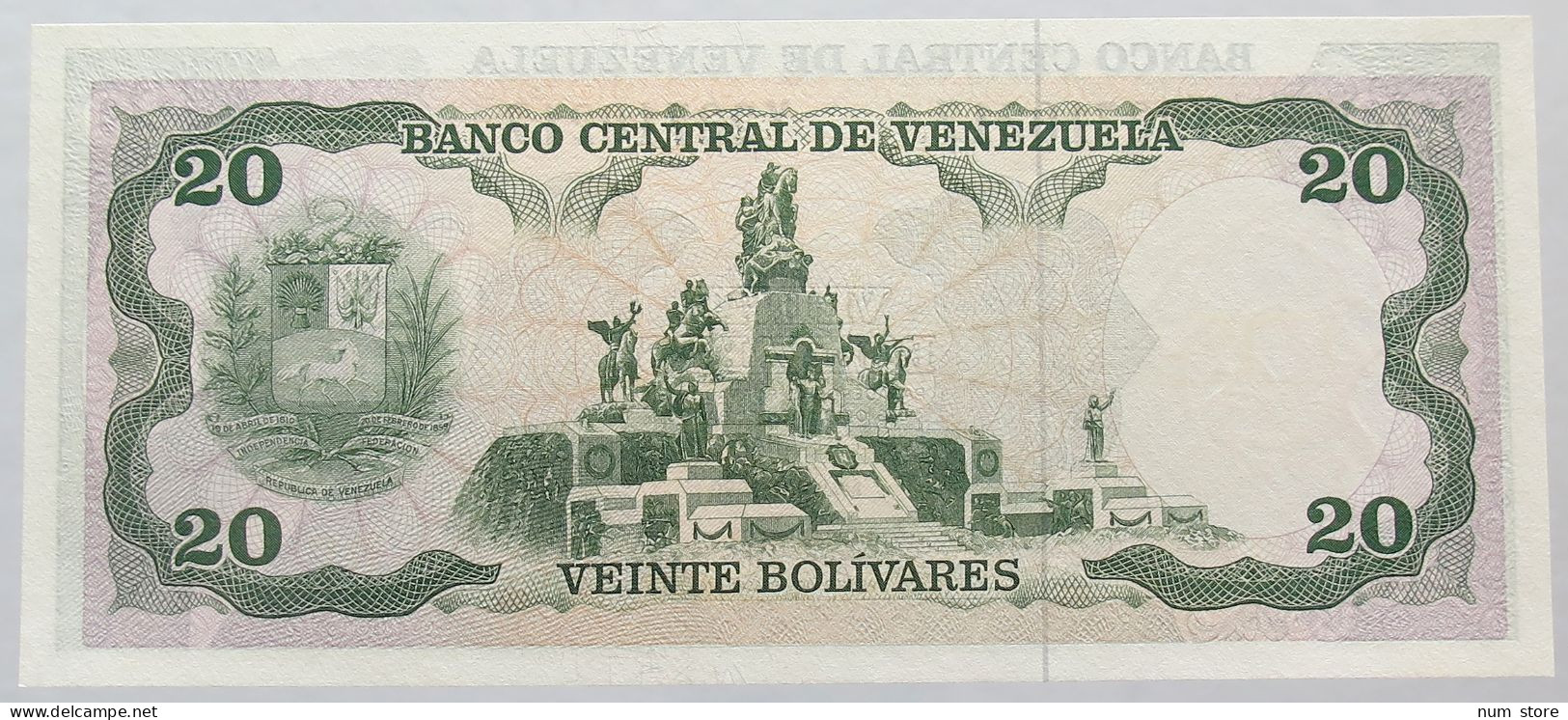 VENEZUELA 20 BOLIVARES 1990 TOP #alb016 0485 - Venezuela