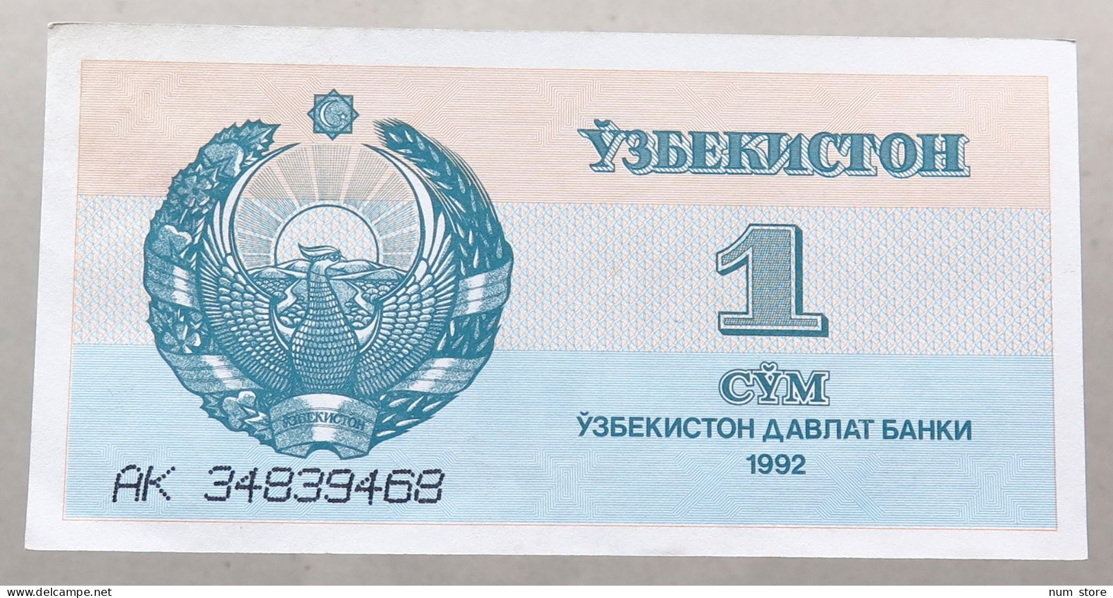 UZBEKISTAN 1 SUM 1992 TOP #alb050 1083 - Usbekistan