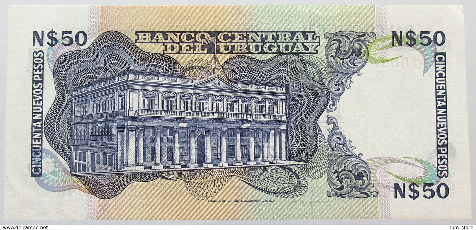 URUGUAY 50 PESOS 1978 TOP #alb016 0379 - Uruguay