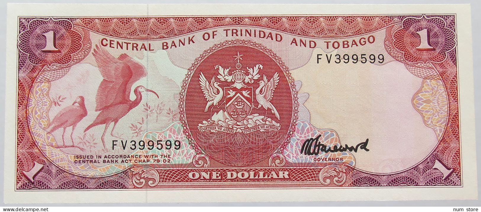 TRINIDAD TOBAGO 1 DOLLAR TOP #alb016 0249 - Trindad & Tobago