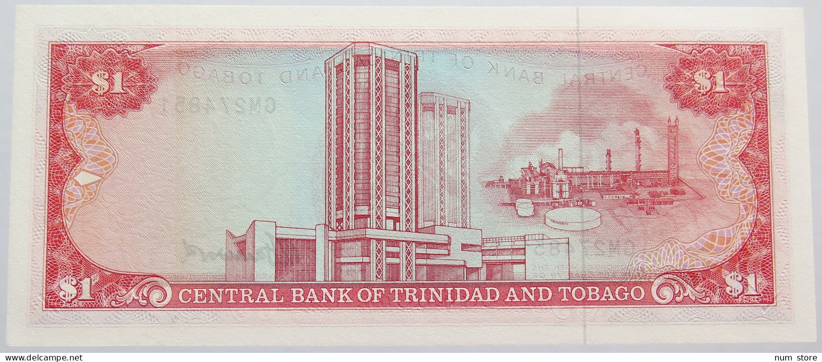 TRINIDAD A TOBAGO 1 DOLLAR 1977 TOP #alb014 0007 - Trinidad & Tobago