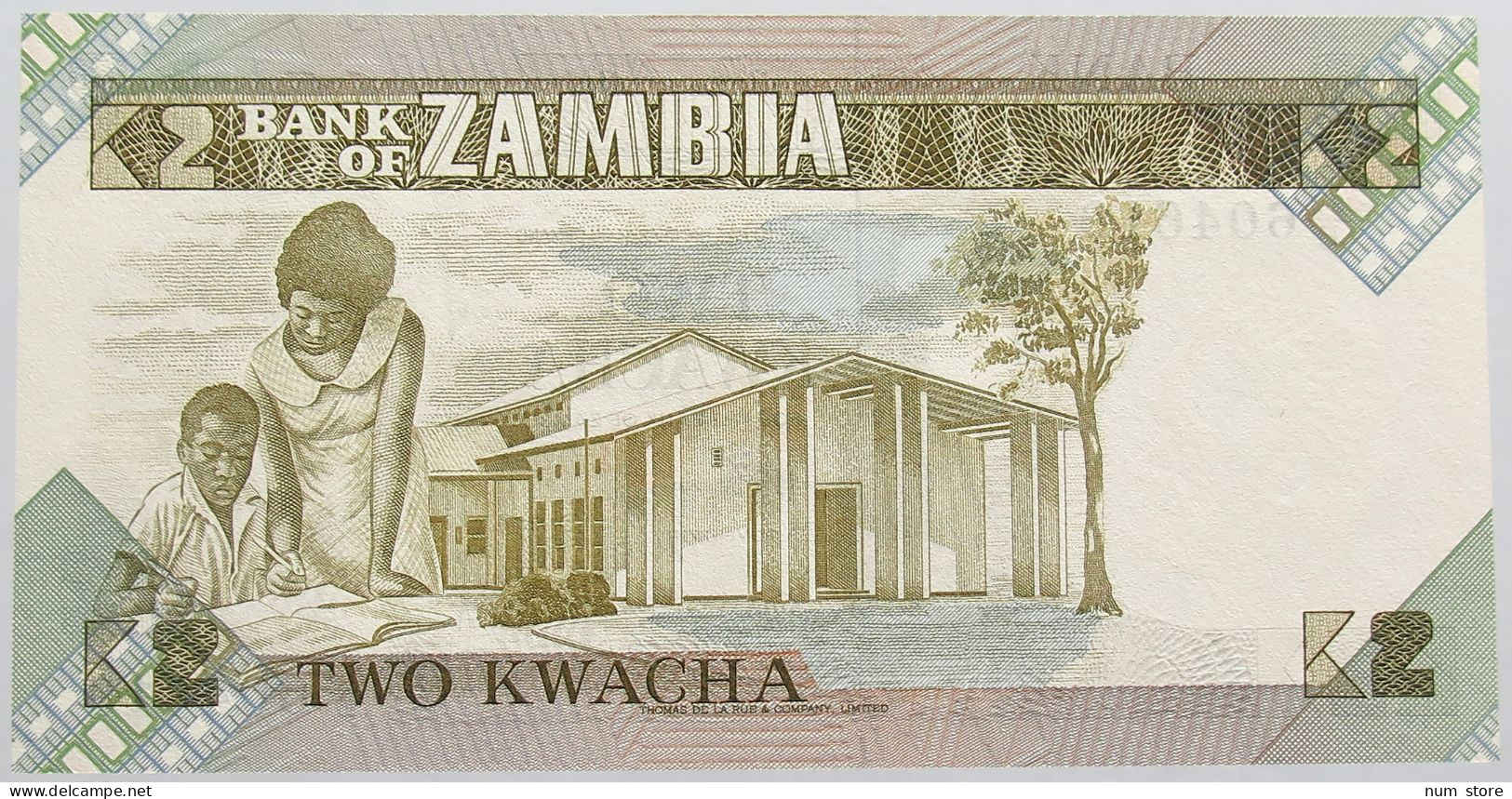 ZAMBIA 2 KWACHA TOP #alb014 0539 - Zambie