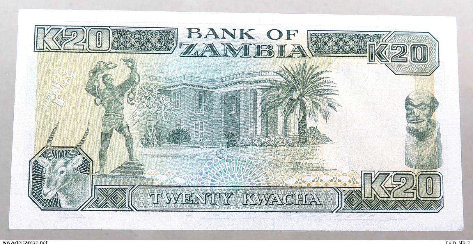 ZAMBIA 20 KWACHA TOP #alb049 1553 - Zambie