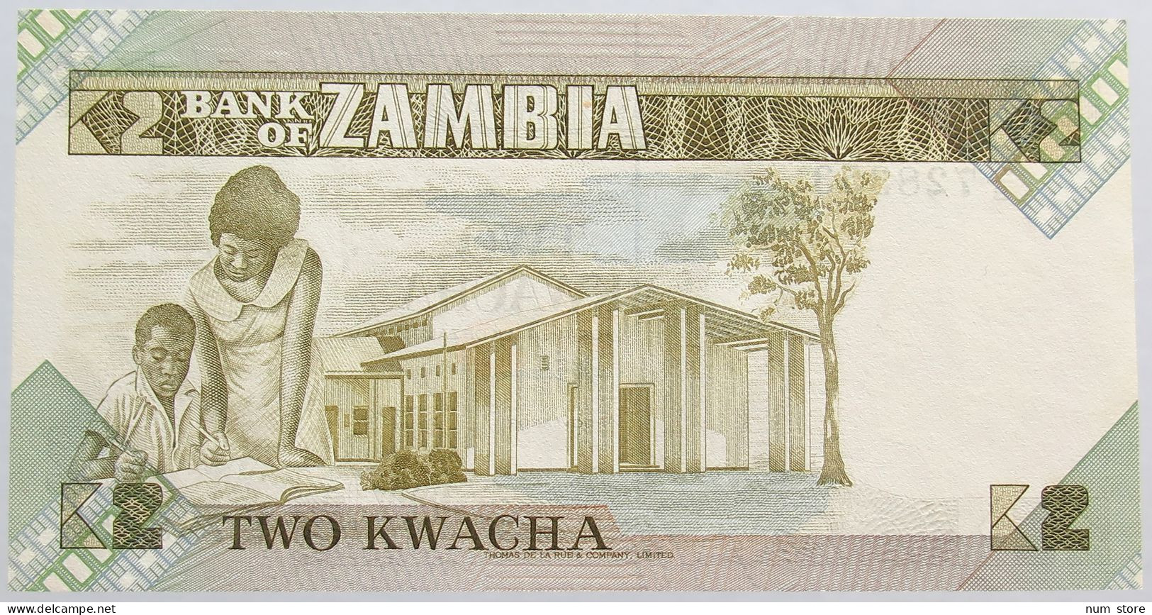 ZAMBIA 2 KWACHA TOP #alb014 0545 - Zambie