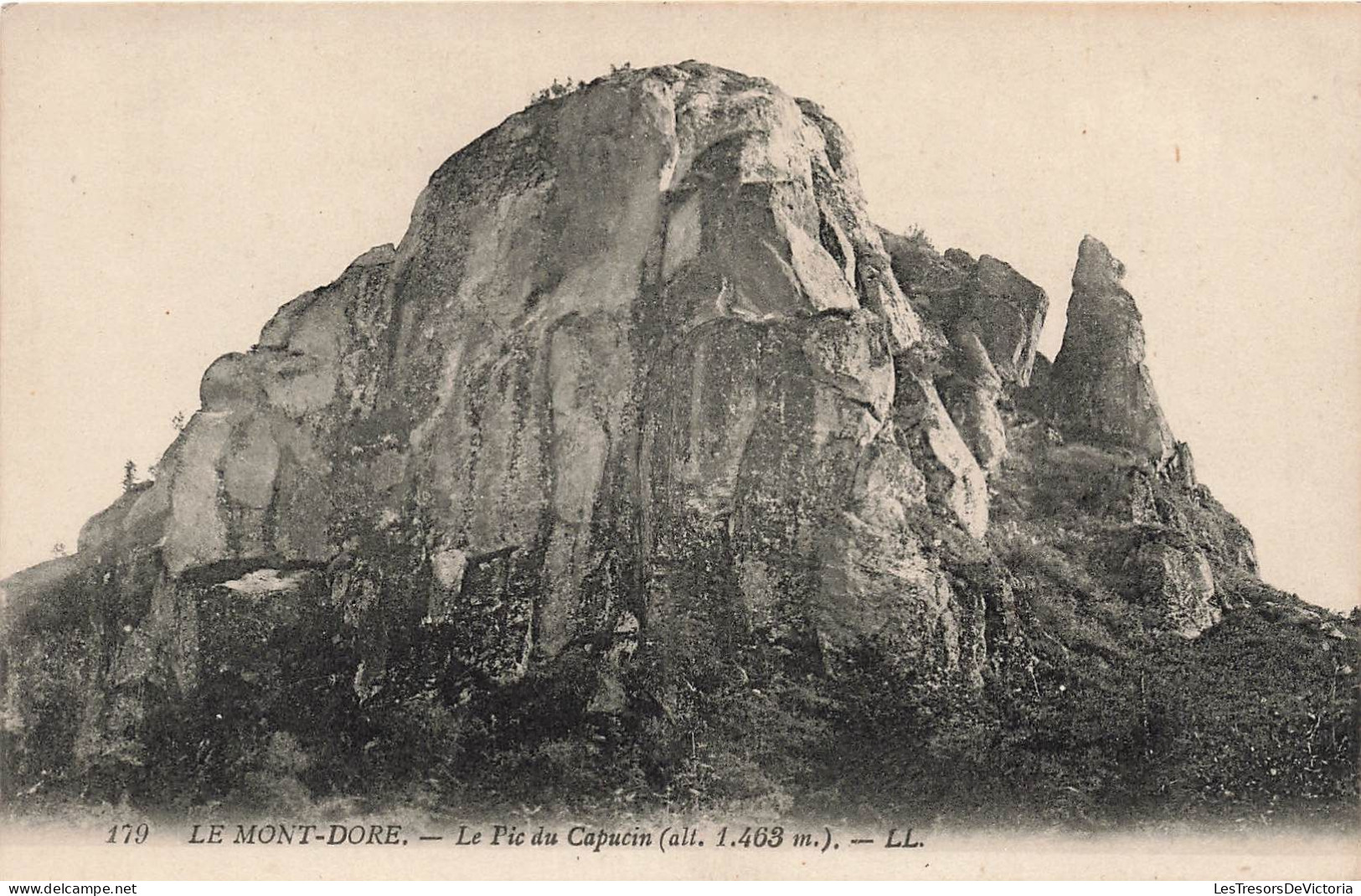 FRANCE - Le Mont-Dore - Le Pic Du Capucin - Carte Postale Ancienne - Le Mont Dore