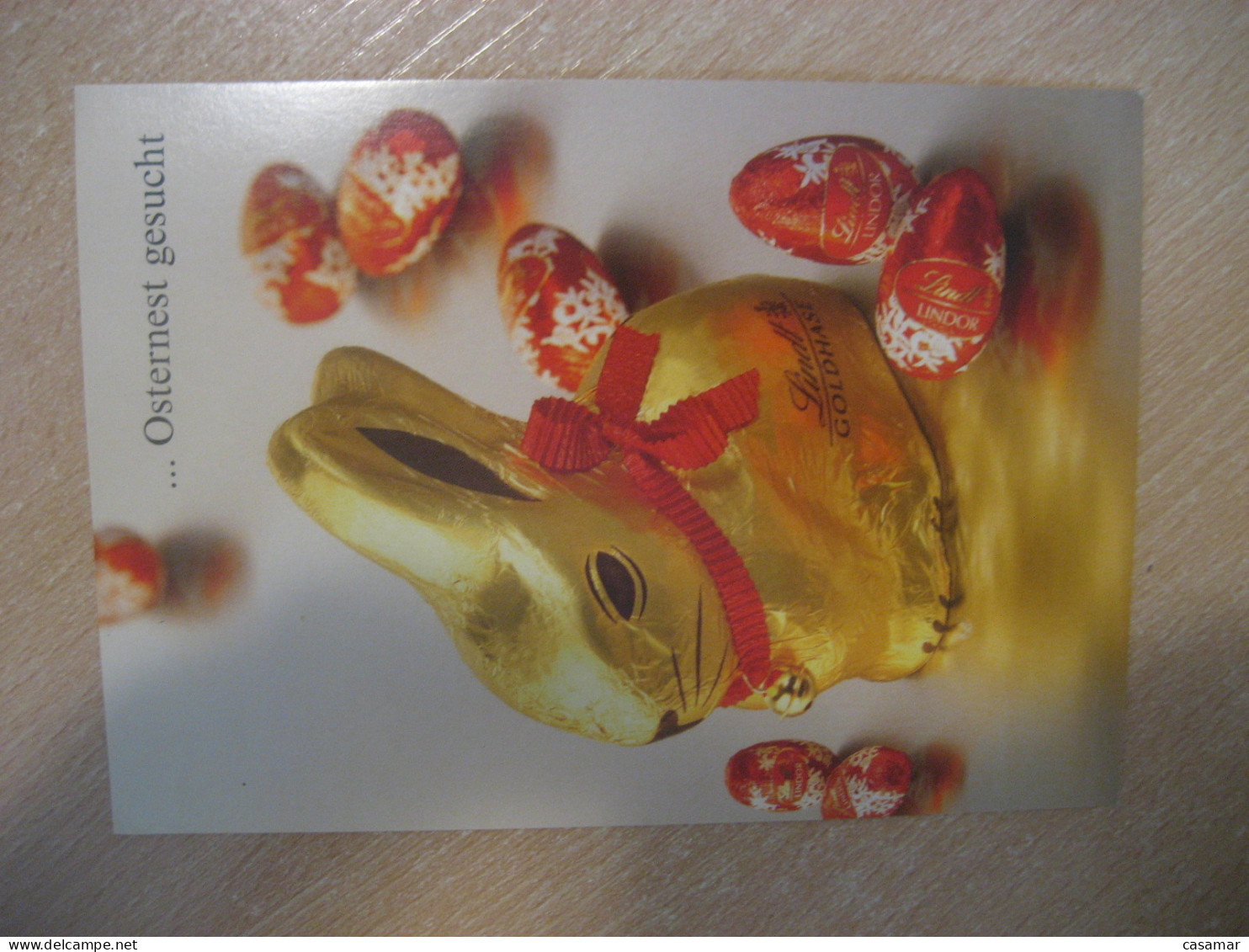 OSTEREISTEDT 2004 Rabbit Lapin Cancel Postcard GERMANY - Lapins