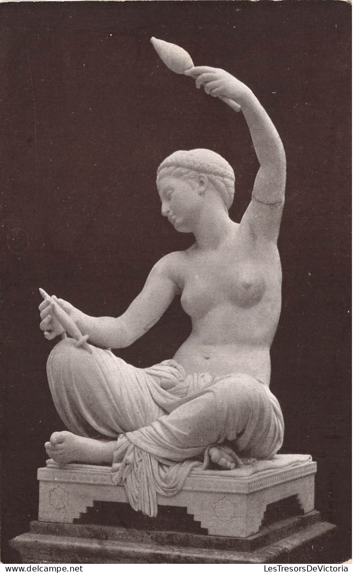 SCULPTURES - Barrias - Jeune Fille De Mégare - Carte Postale Ancienne - Sculture