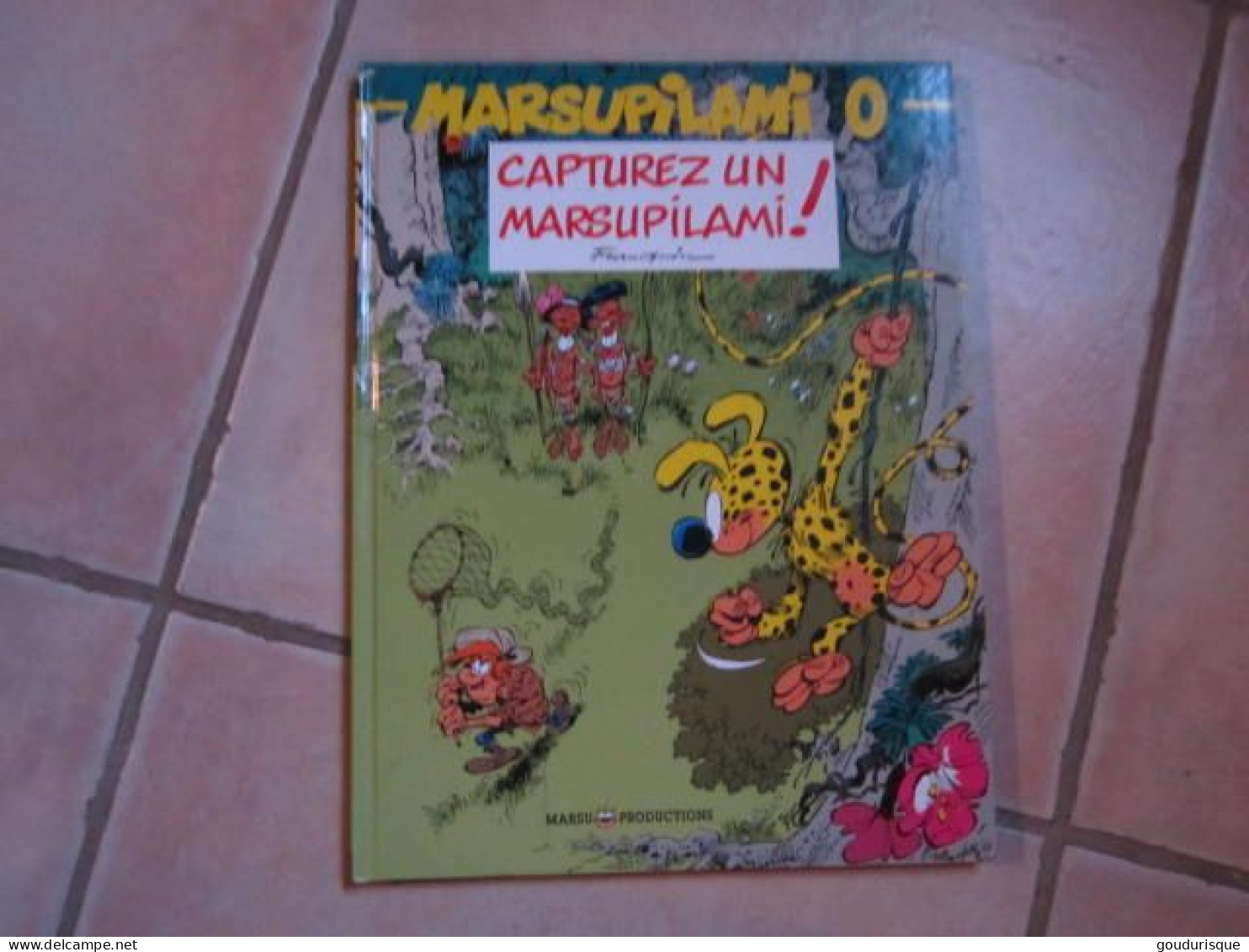 Marsupilami T0 CAPTUREZ UN MARSUPILAMI PUBLICITAIRE OFFERT PAR AXA      FRANQUIN/BATEM/YANN - Marsupilami