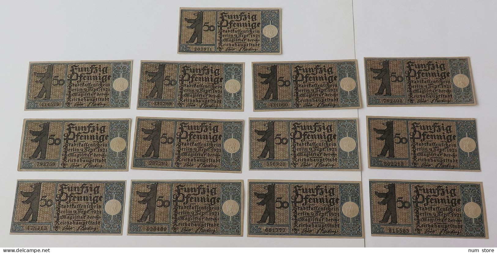 COLLECTION LOT NOTGELD GERMANY BERLIN 18pc #xb 459 - Collezioni