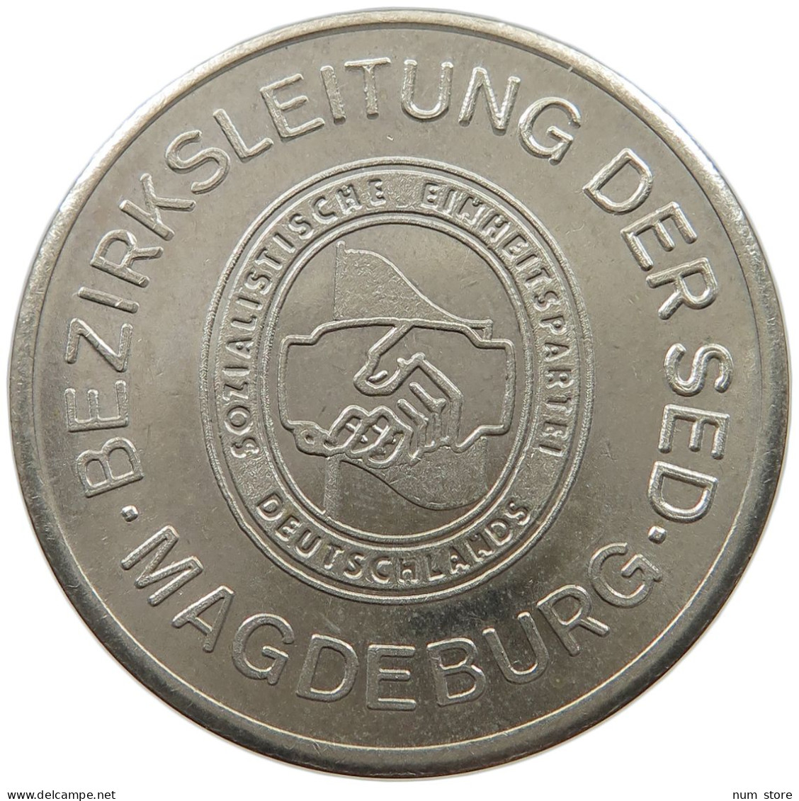 GERMANY DDR MEDAL MAGDEBURG #alb060 0255 - Altri & Non Classificati