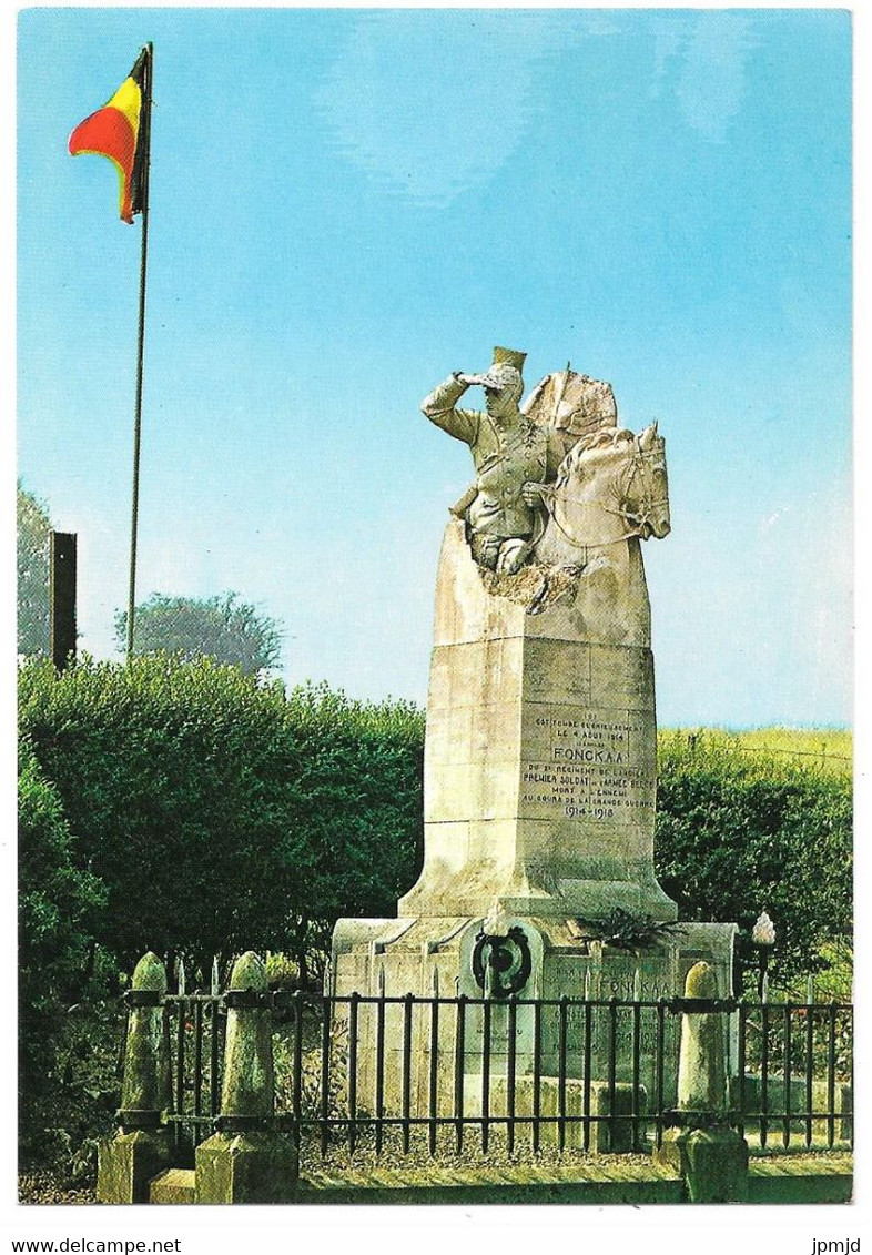 THIMISTER CROIX POLINARD - Ed. Lander, Eupen N° 7.059 - Monument élevé à La Mémoire Du Cavalier A.A. Fonck Guerre 1914 - Thimister-Clermont