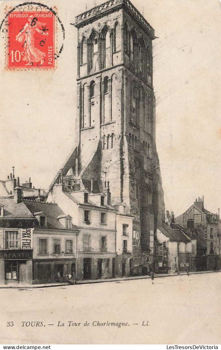 FRANCE - Tours - La Tour De Charlemagne - LL. - Carte Postale Ancienne - Tours