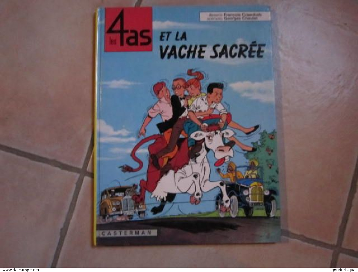 LES 4 AS ET LA VACHE SACREE                  CRAENHALS - 4 As, Les