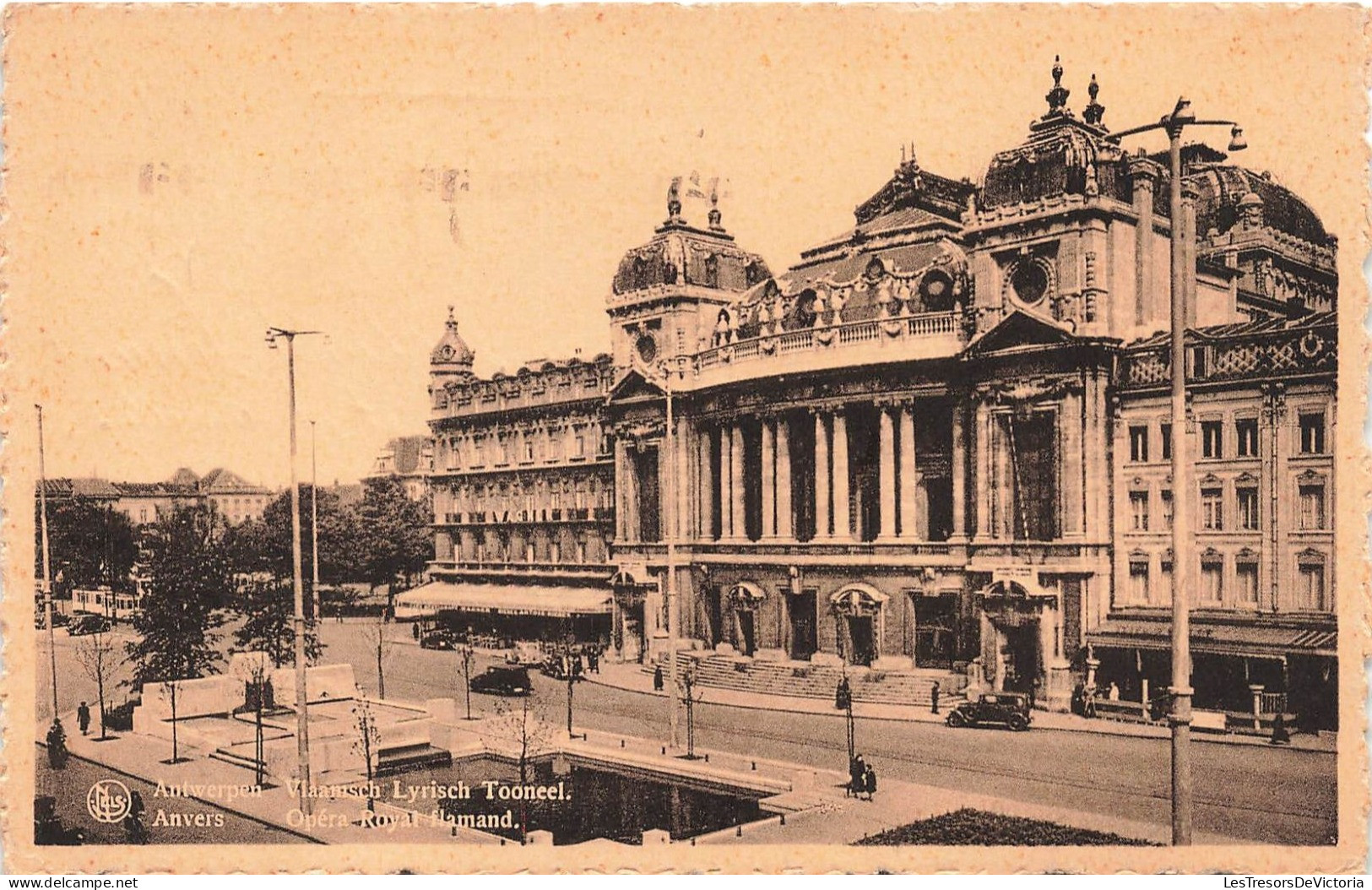 BELGIQUE - Anvers - Opéra Royal Flamand - Carte Postale Ancienne - Antwerpen