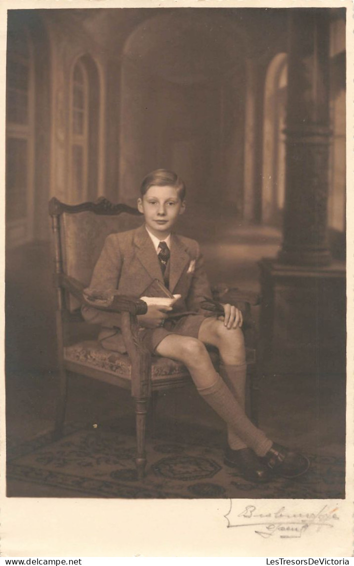 Photographie - Daniel Caudaele - Gand - Description Famille Au Dos - Dim: 18/11.5 Cm - Identified Persons