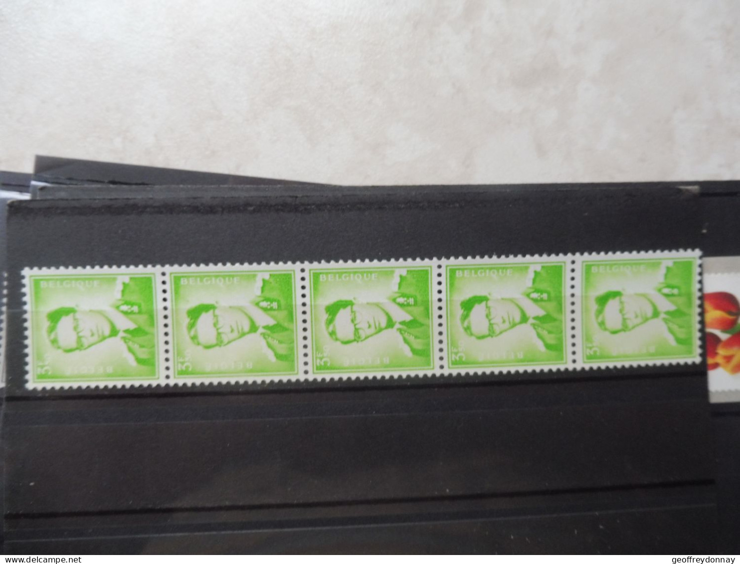 Belgique Belgie Bande Rouleau Rolzegels R 33/33a Parfait Etat Mnh ** Neuf  Baudouin Boudewijn - Coil Stamps