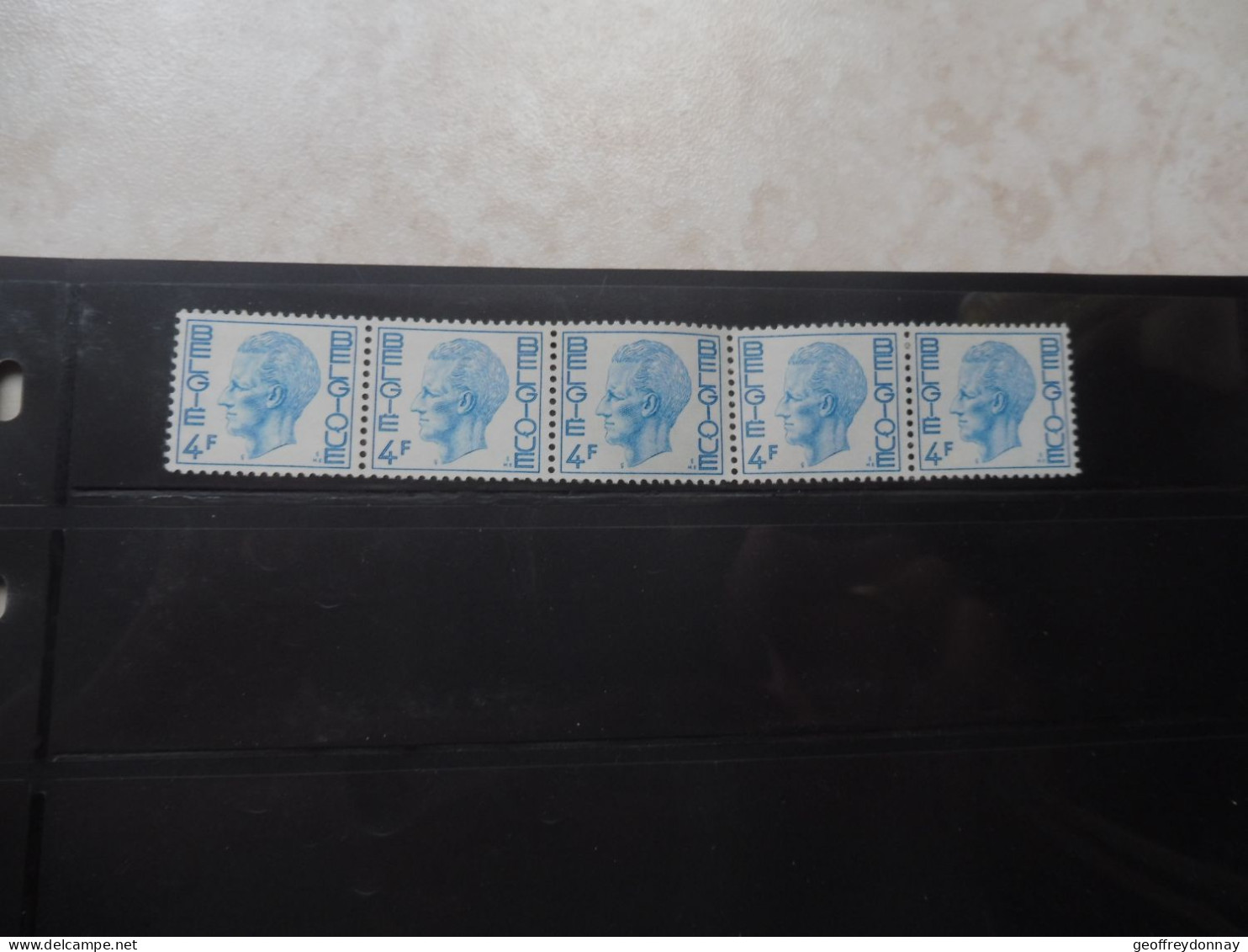 Belgique Belgie Bande Rouleau Rolzegels R 46 Parfait Etat Mnh ** Neuf  Baudouin Boudewijn - Coil Stamps