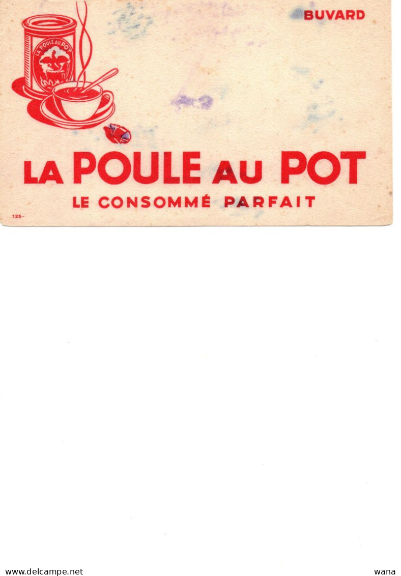 Buvard La Poule Au Pot - Produits Laitiers