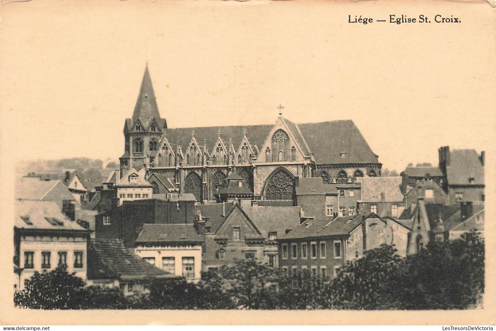 BELGIQUE - Liège - Eglise Saint Croix - Carte Postale Ancienne - Liège