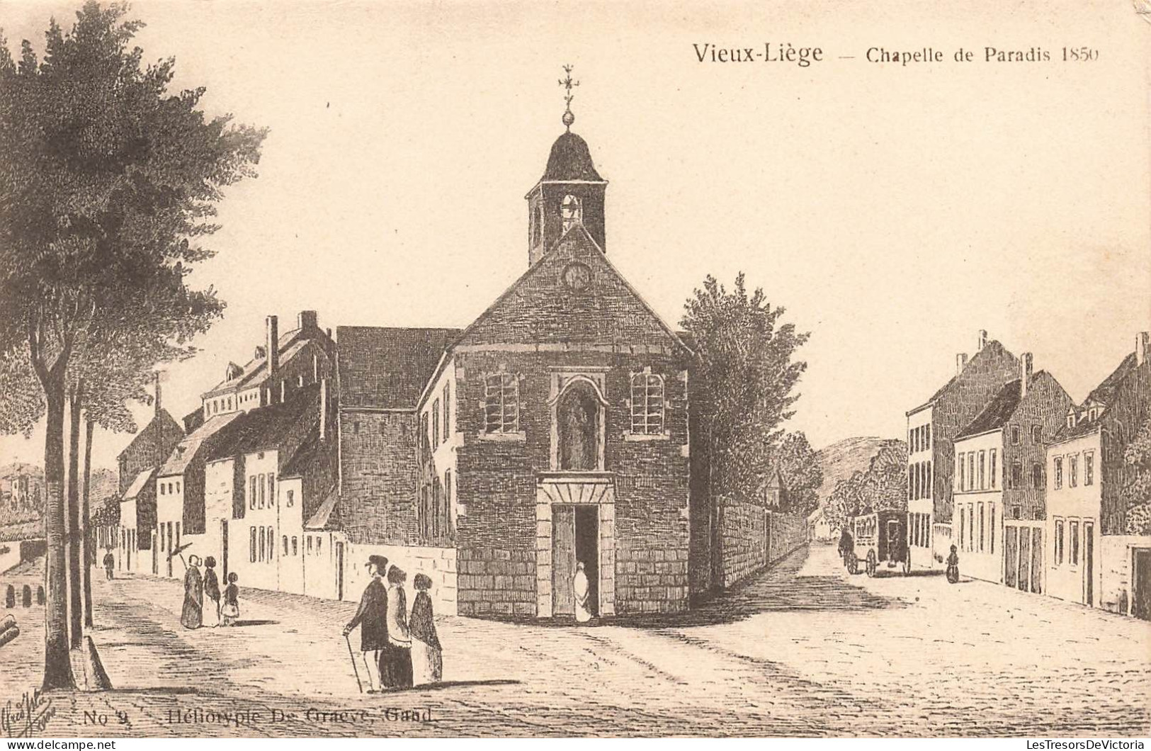 BELGIQUE - Vieux-Liège - Chapelle De Paradis - Carte Postale Ancienne - Lüttich