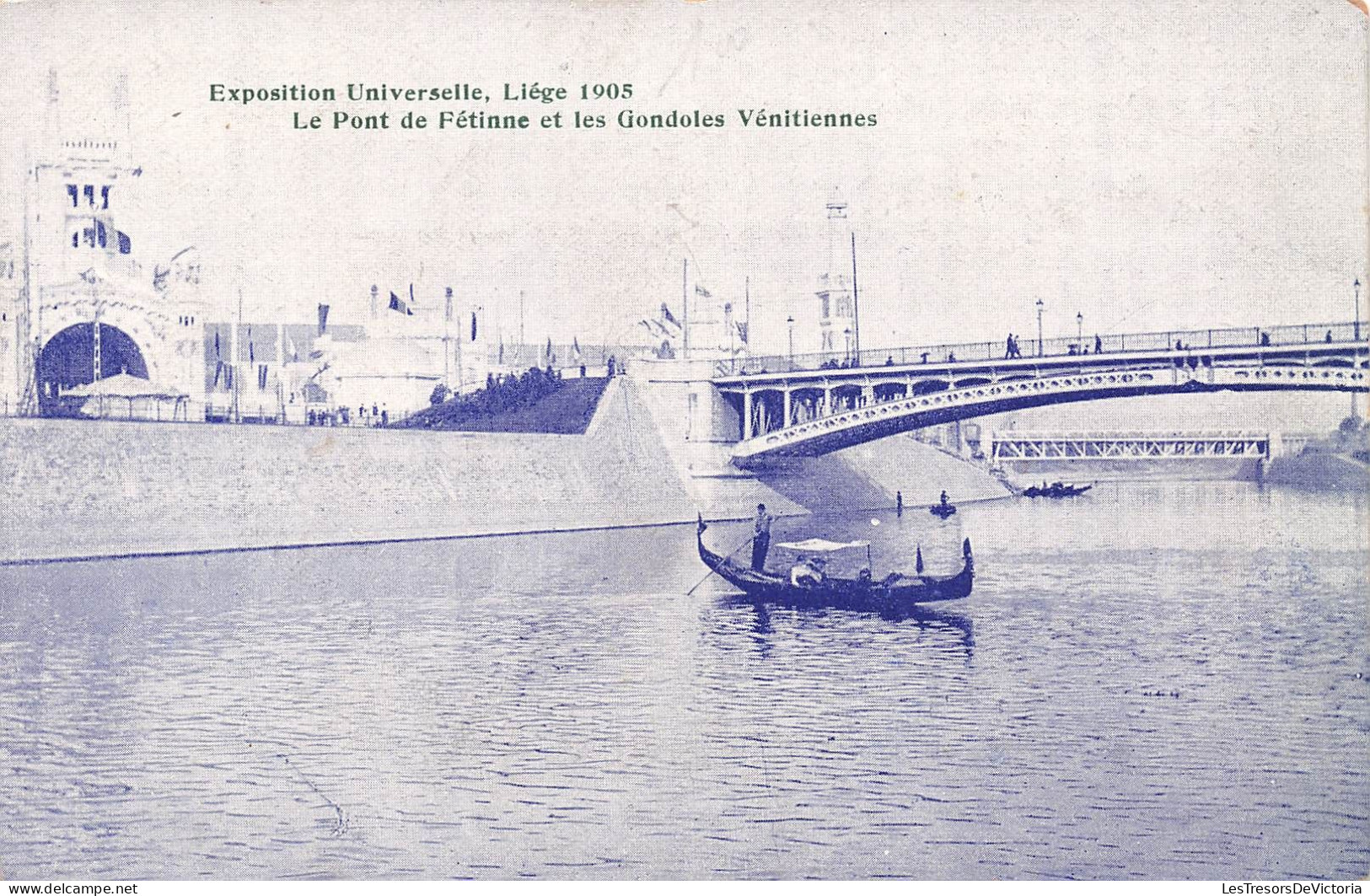 BELGIQUE - Liège - Le Pont De Fétinne Et Les Gondoles Vénitiennes - Carte Postale Ancienne - Lüttich