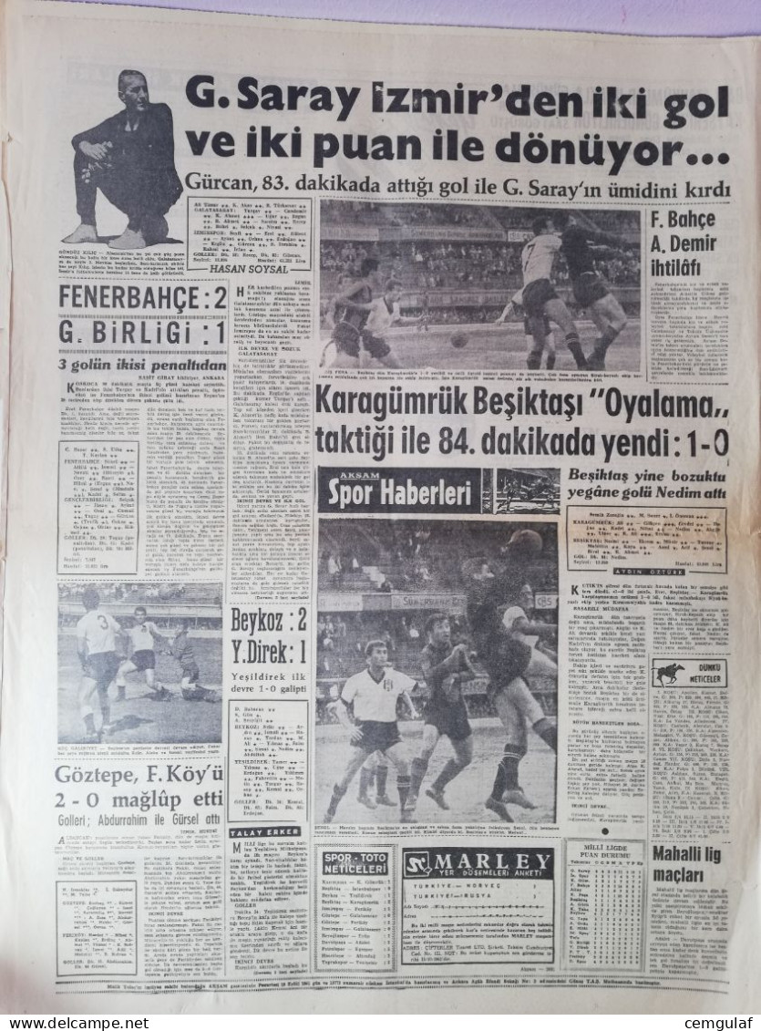 Akşam Newspaper 18 September 1961 (THE PRIME MINISTER OF THE REPUBLIC OF TURKEY, MENDERES,WAS EXECUTED ) - Verzamelaars