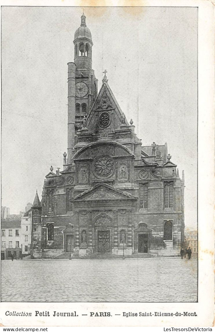 FRANCE - Paris - Eglise Saint-Etienne-du-Mont - Petit Journal - Carte Postale Ancienne - Sonstige Sehenswürdigkeiten