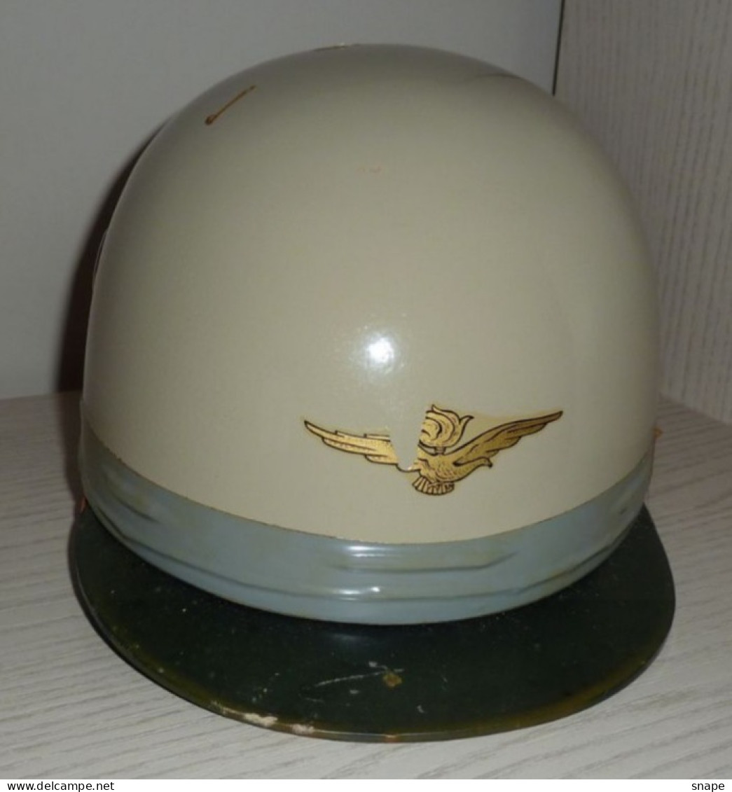 Casco Protettivo Equipaggi Aerei Leggeri ALE Esercito Italiano - NOS - Originale - Italian Army Air Force Helmet (r.276) - Headpieces, Headdresses