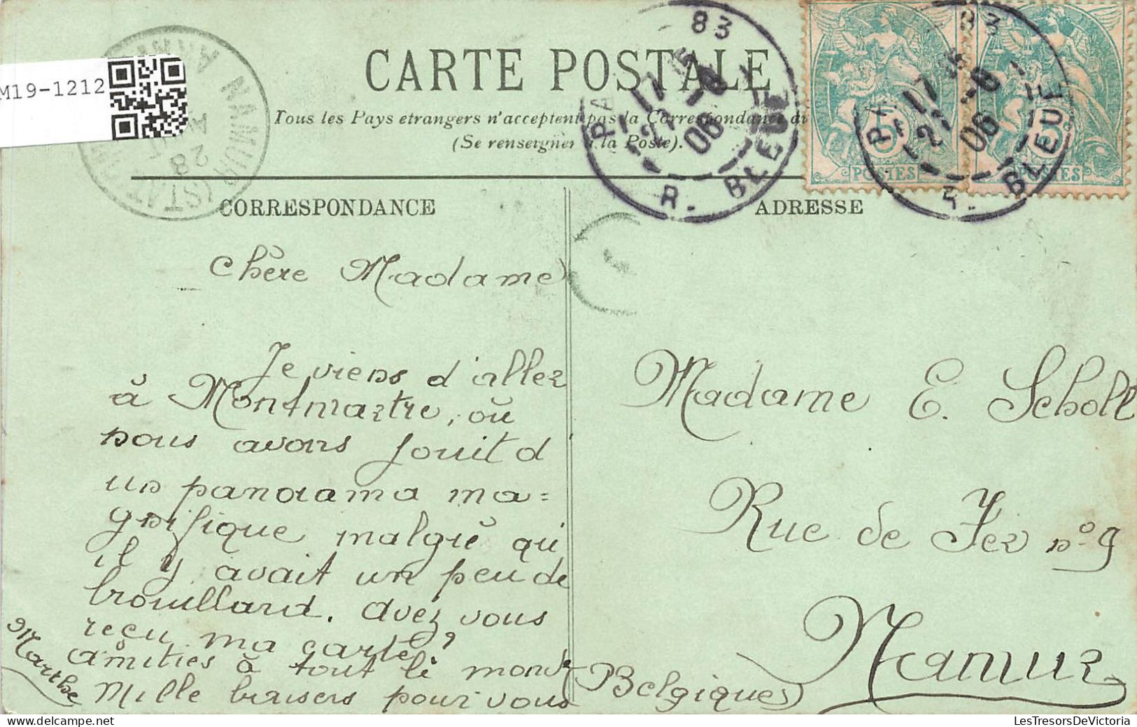 FRANCE - Paris - Funiculaire Des Sacré-cœur - Carte Postale Ancienne - Otros Monumentos
