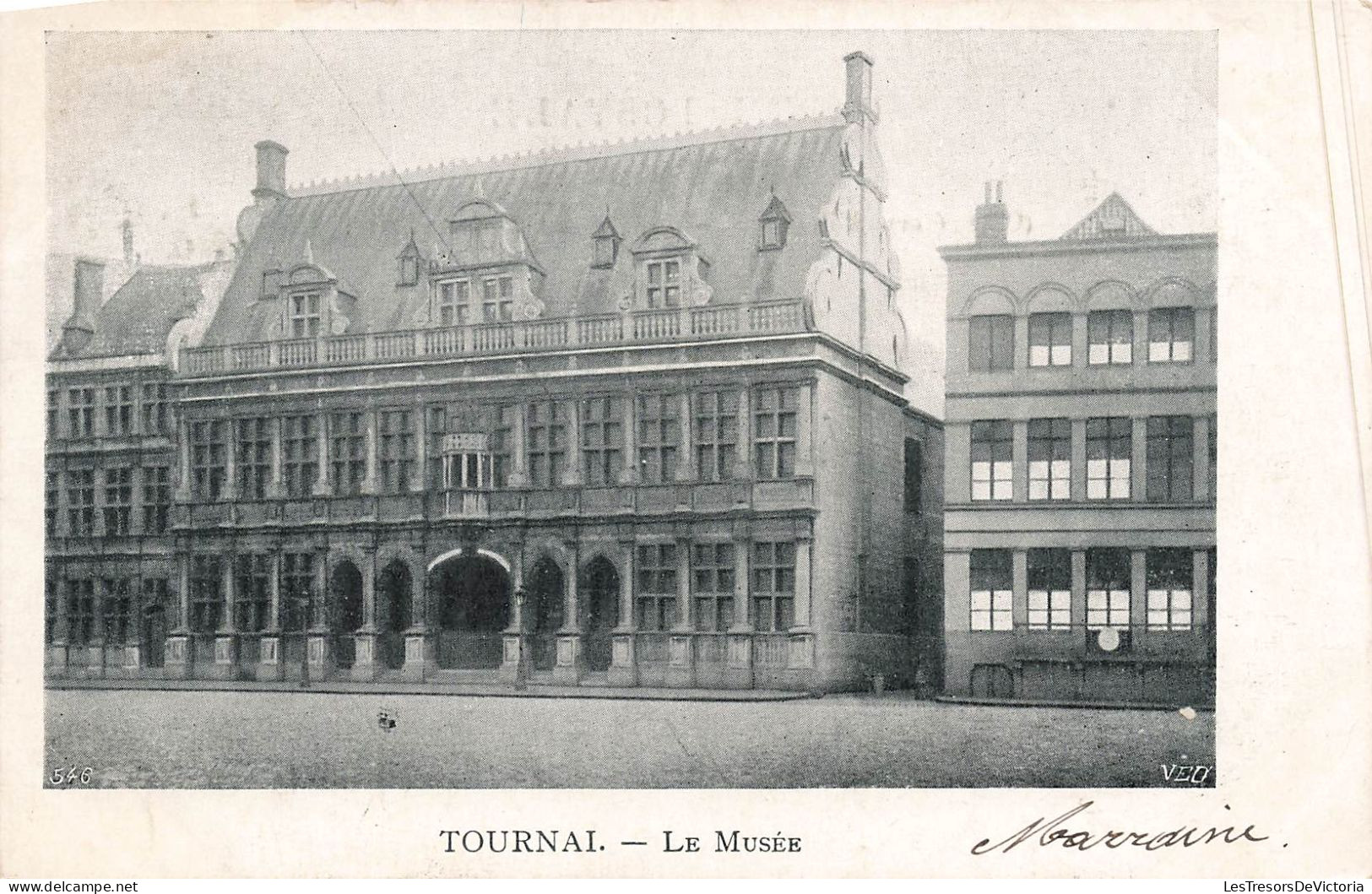 BELGIQUE -Tournai - Le Musée - Carte Postale Ancienne - Tournai
