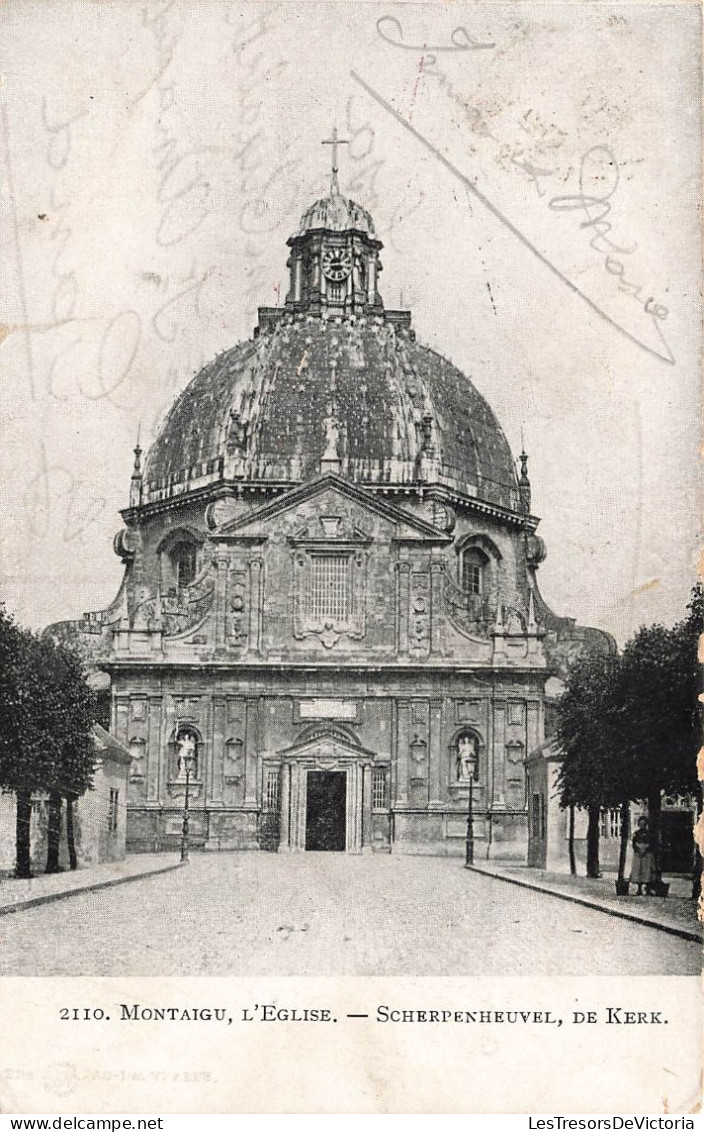 BELGIQUE - Montaigu - L'Eglise - Carte Postale Ancienne - Scherpenheuvel-Zichem