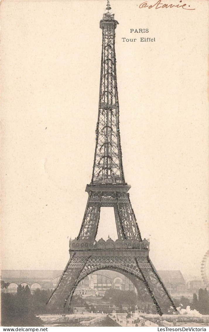 FRANCE - Paris - La Tour Eiffel - Carte Postale Ancienne - Eiffelturm