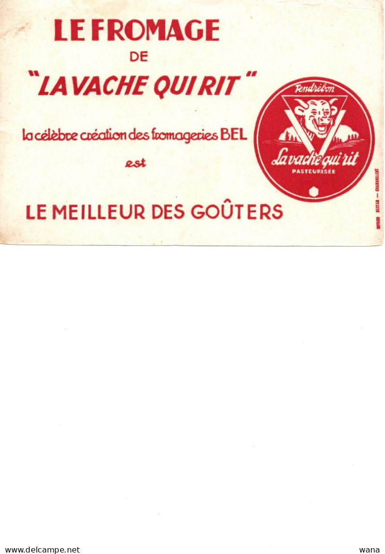 Buvard La Vache Qui Rit - Produits Laitiers