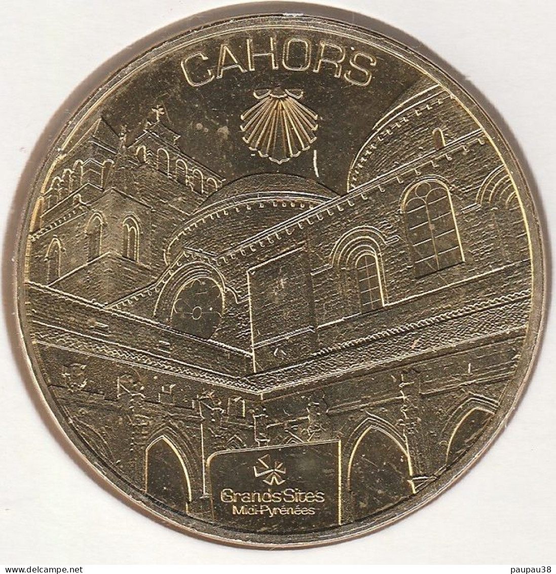 MONNAIE DE PARIS 2016 - 46 CAHORS - Cathédrale St-Etienne - Le Cloitre - Grands Sites Midi-Pyrénées - 2016