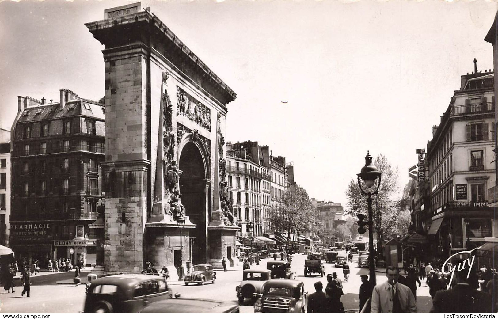 FRANCE - Paris - Porte-Saint-Denis Et Les Grands Boulevards - Carte Postale - Andere & Zonder Classificatie