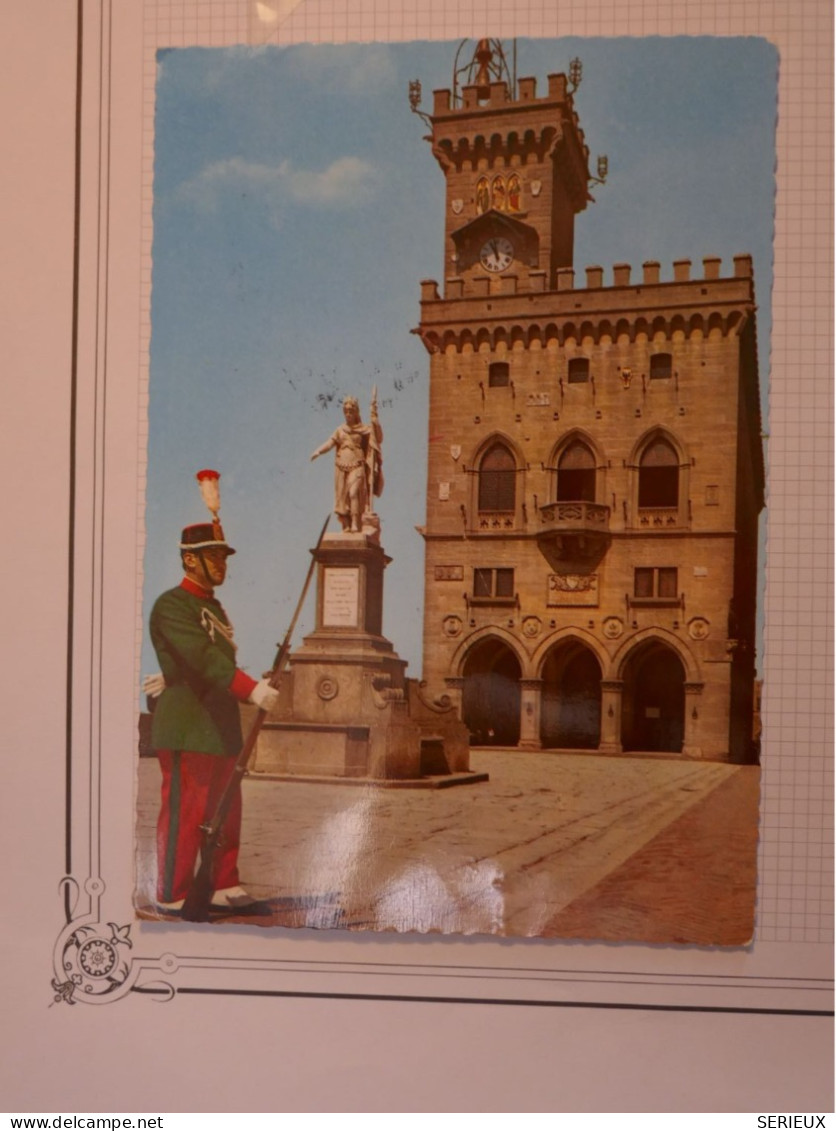 DE11 SAN MARINO BELLE  CARTE  1970  A  BRIOUDE  FRANCE   + COSTUMI + AFF. PLAISANT+++ - Brieven En Documenten