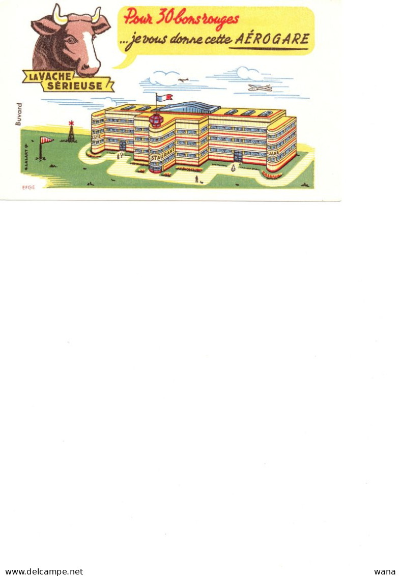 Buvard La Vache Sérieuse - Produits Laitiers