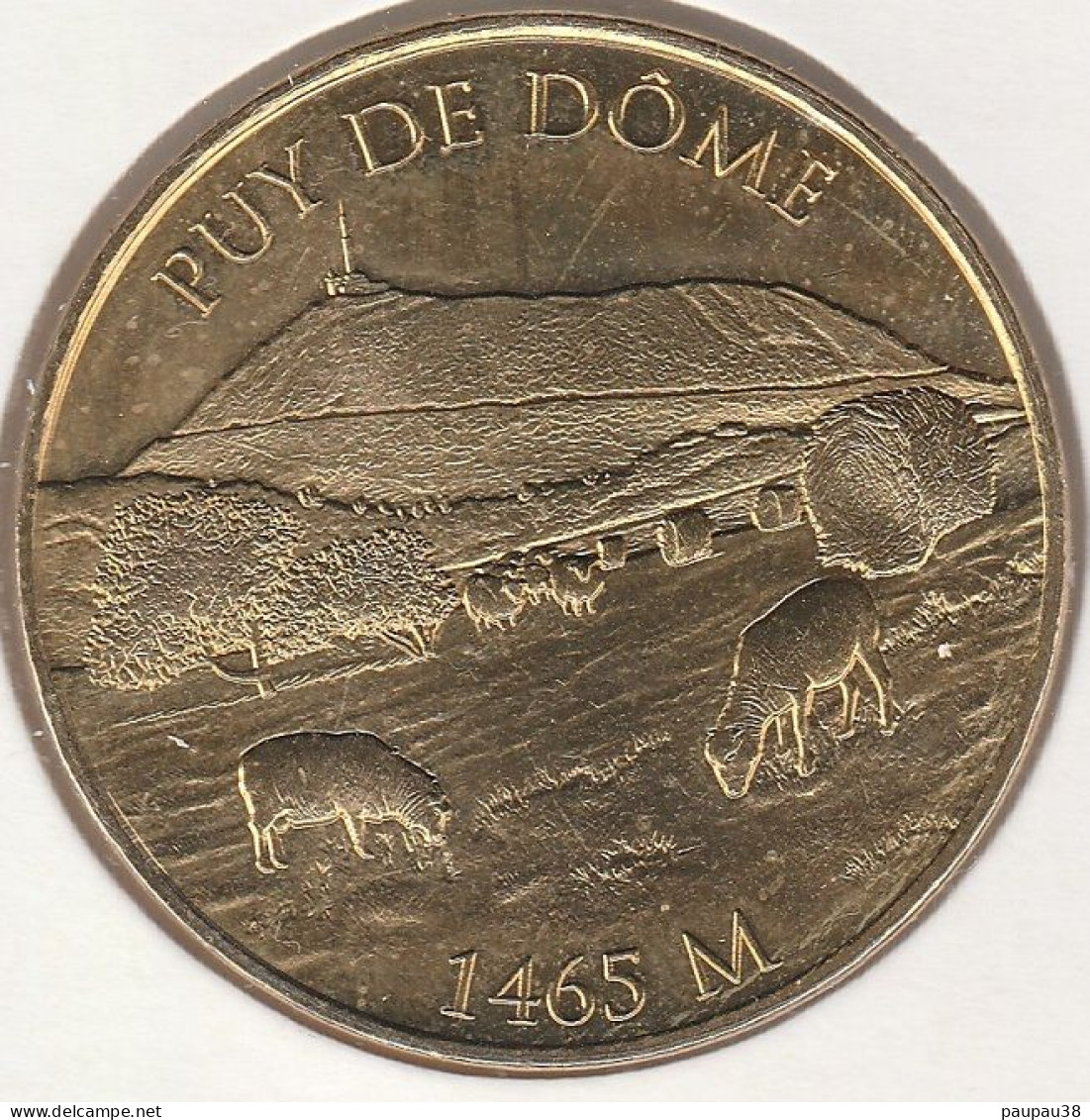 MONNAIE DE PARIS 2016 - 63 ORCINES Les Boutiques Du Puy-de-Dôme - Puy De Dôme - 1465M - 2016