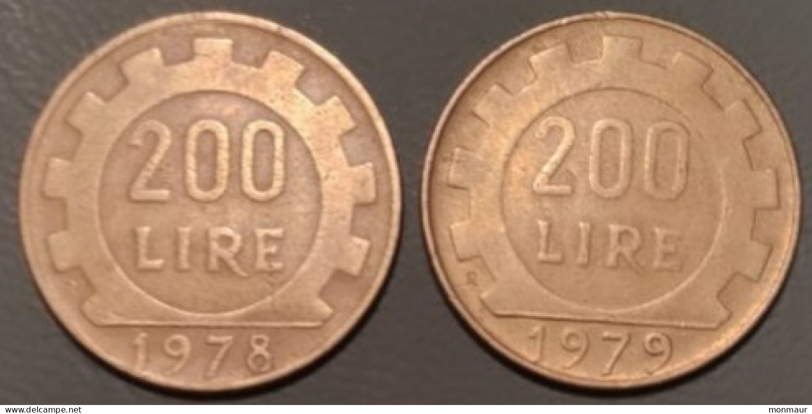 ITALIA   1978-79  LIRE 200 - 200 Liras