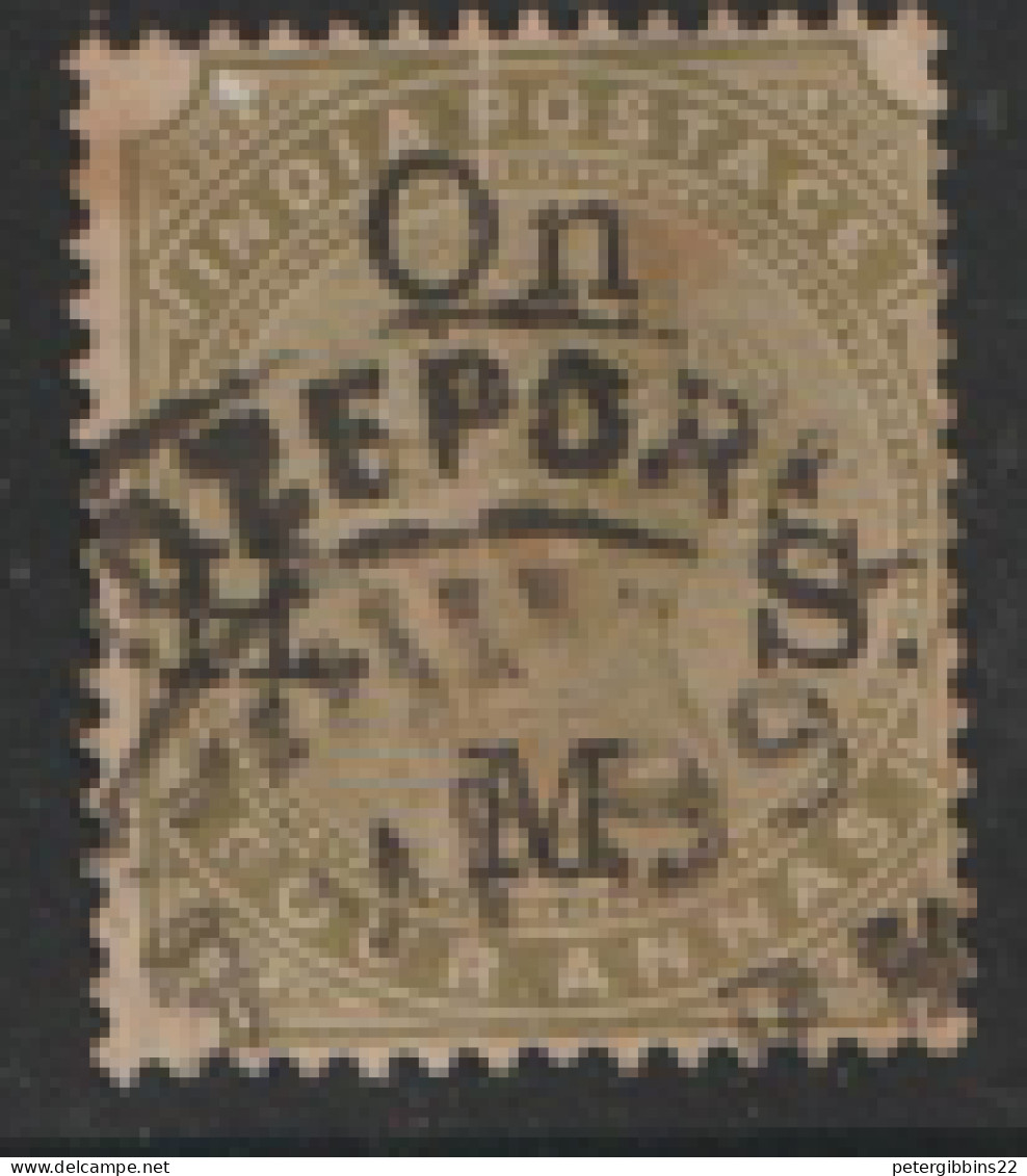 India Official  1883  044 Overprinted  O H M S Fine Used - 1858-79 Crown Colony