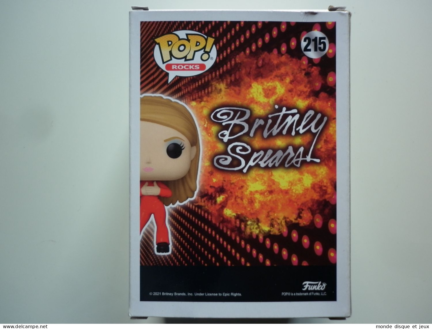 Britney Spears Figurine Pop N°215 - Objets Dérivés