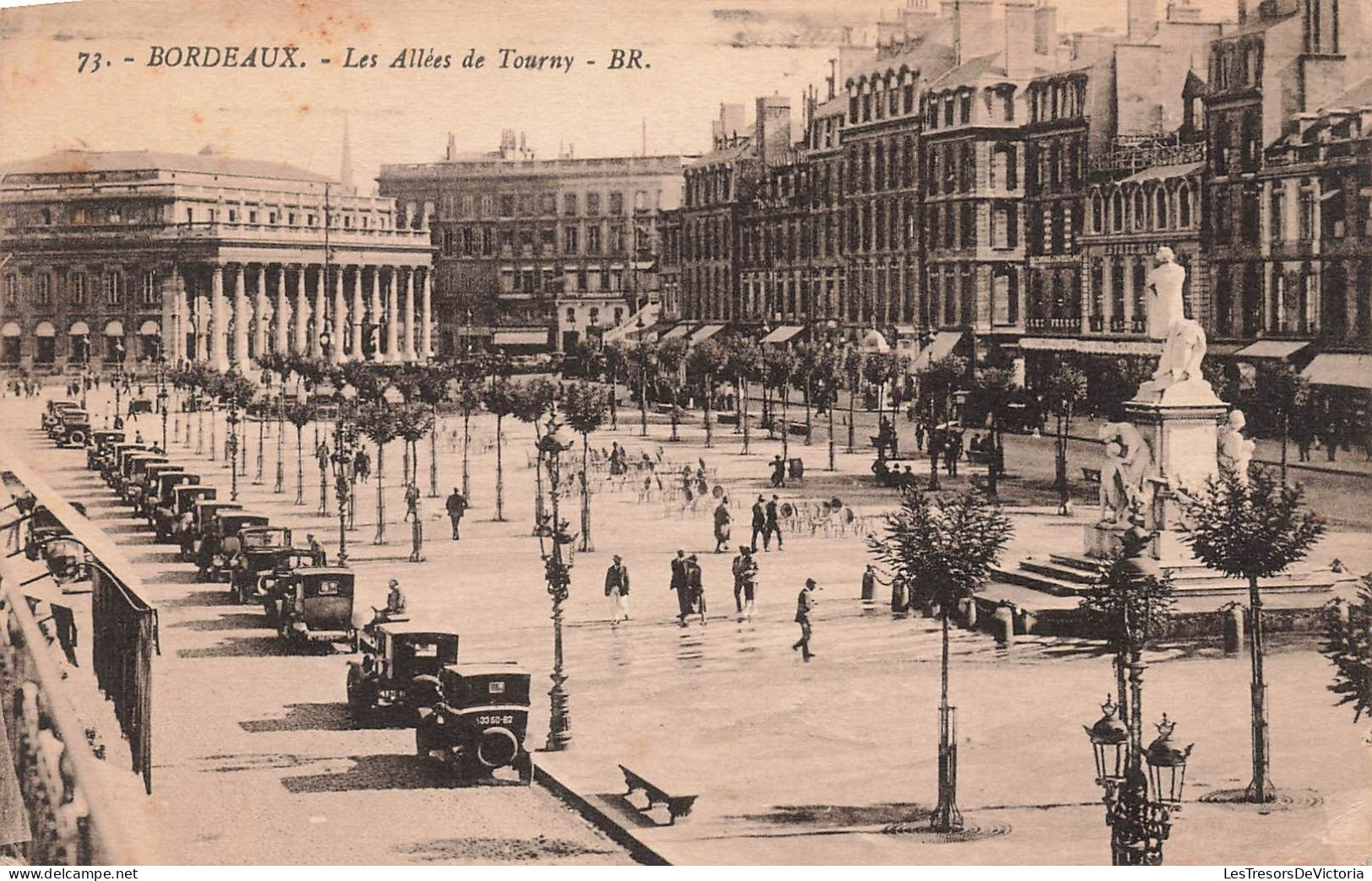 FRANCE - Bordeaux - Les Allées De Tourny - BR - Animé - Carte Postale Ancienne - Bordeaux