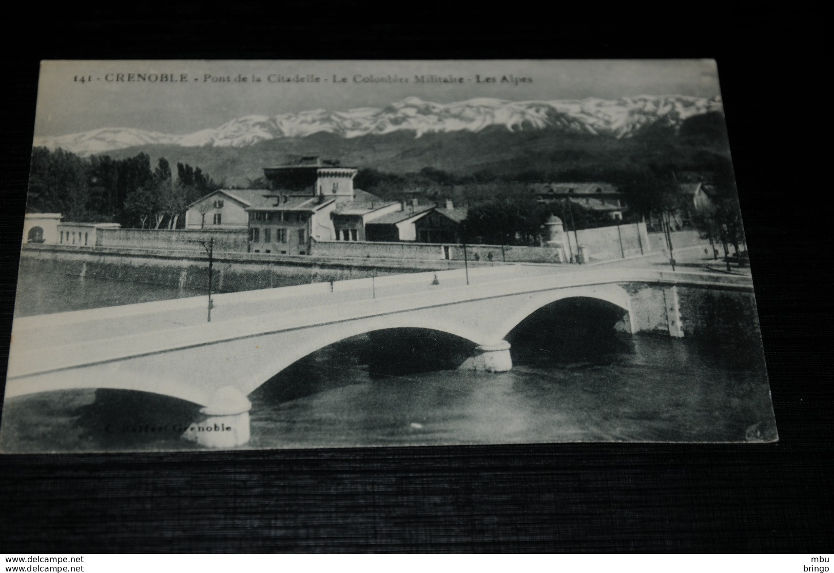 A9154        GRENOBLE, PONT DE LA CITADELLE, LE COLONBIER MILITAIRE, LES ALPES - Grenoble