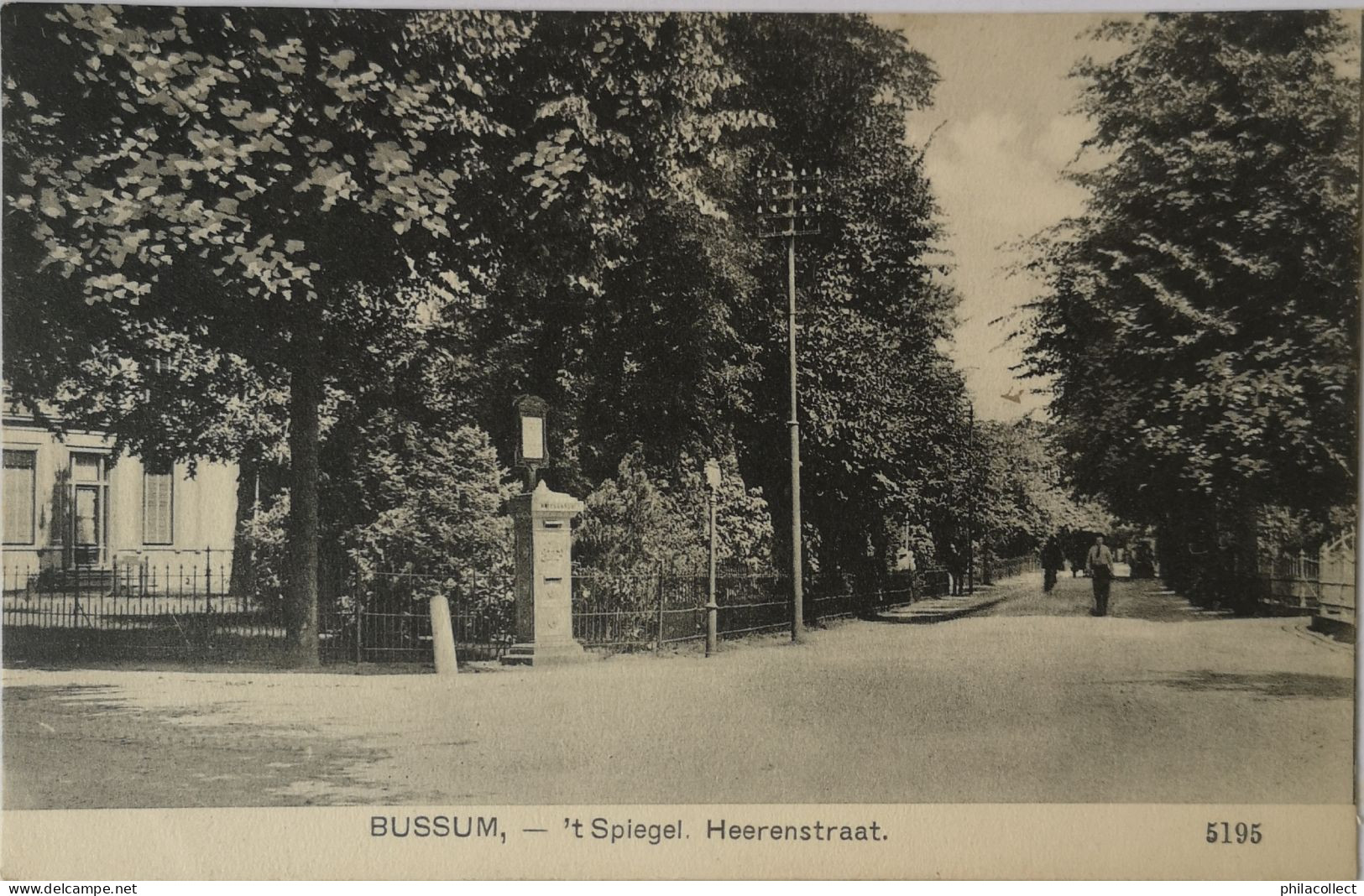 Bussum // 't Spiegel - Heerenstraat 1909 - Bussum