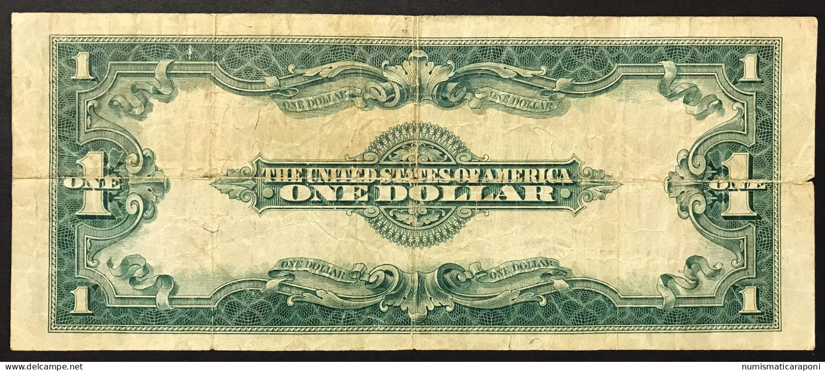 Usa U.s.a. Stati Uniti LARGE 1923 $1 DOLLAR BILL RED SEAL UNITED STATES LEGAL TENDER NOTE  LOTTO.309 - Certificaten Van Zilver (1878-1923)