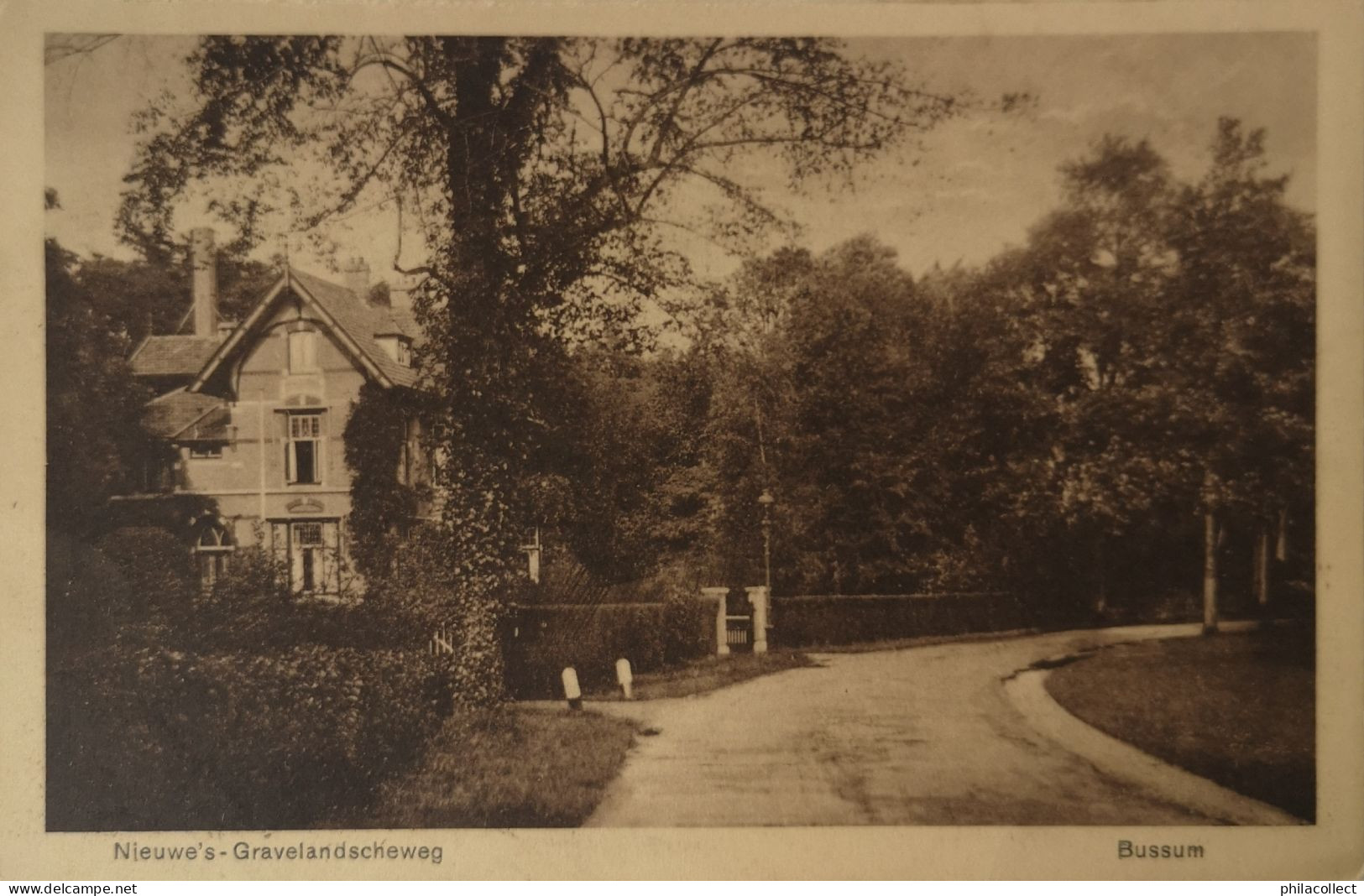 Bussum // Nieuwe 's Gravelandscheweg 1935 - Bussum