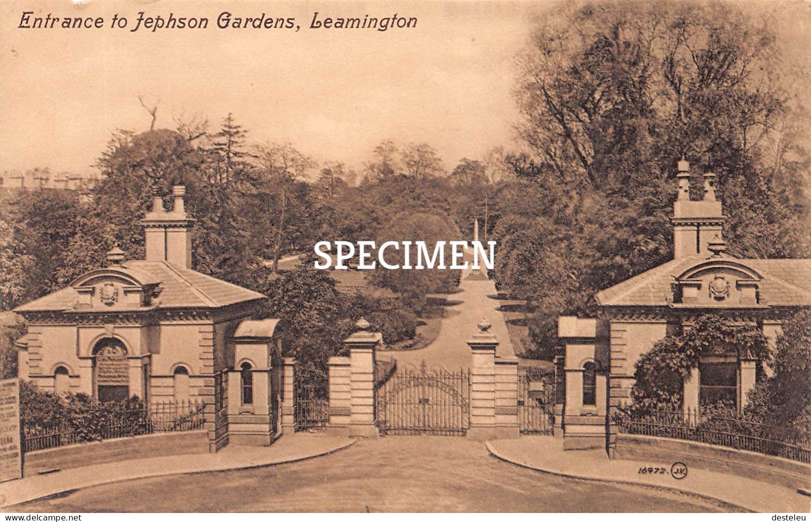 Entrance To Jephson Gardens - Leamington - Warwick - Warwick