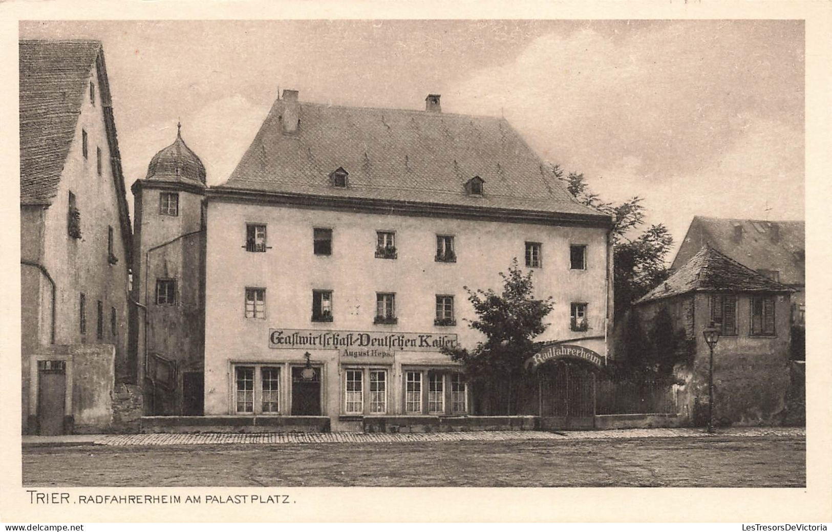 ALLEMAGNE - Trier - Radfahrerheim Am Palastplatz - August Heps - Carte Postale Ancienne - Trier
