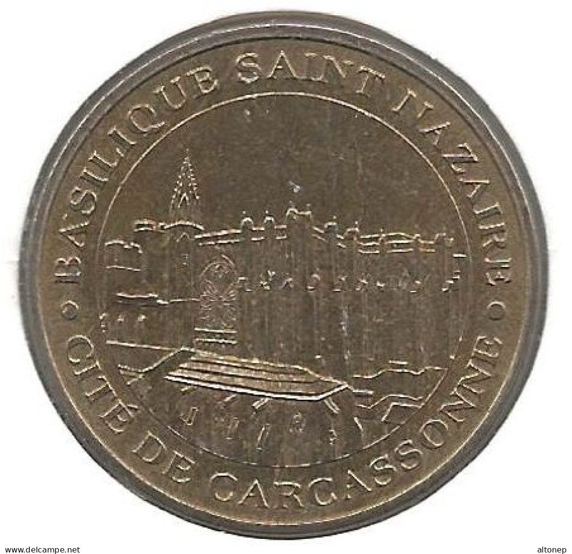 Carcassonne - 11 : Basilique Saint-Nazaire (Monnaie De Paris, 2004) - 2004